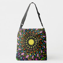 Sac fourre-tout solaire Confetti multicolore par J