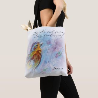sac fourre-tout "Songbird of Hope"