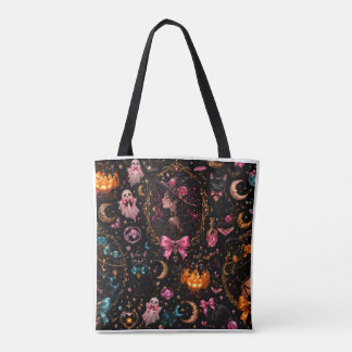 Sac fourre-tout sorcière coquette brillante Hallow