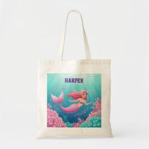 Sac fourre-tout sous-marin de sirène