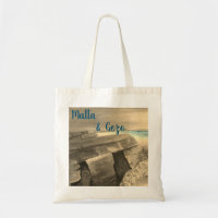 Sac fourre-tout souvenir de Malte et Gozo