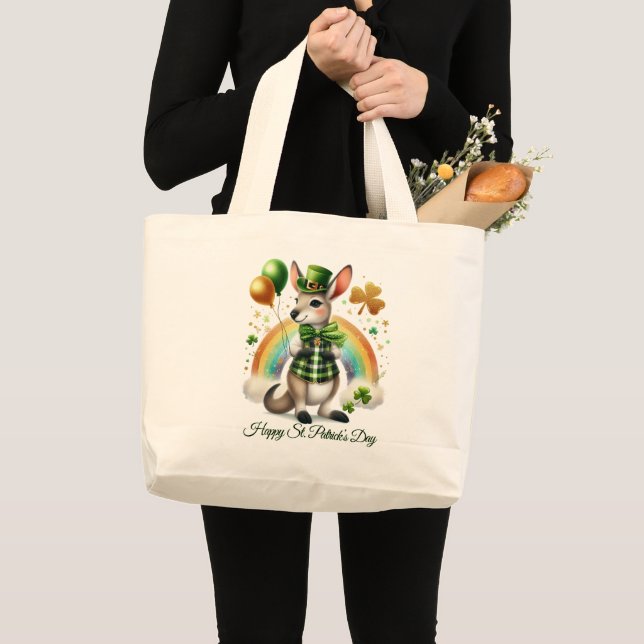 Sac fourre-tout St. Patrick’s Day Joyeux (Devant (produit))