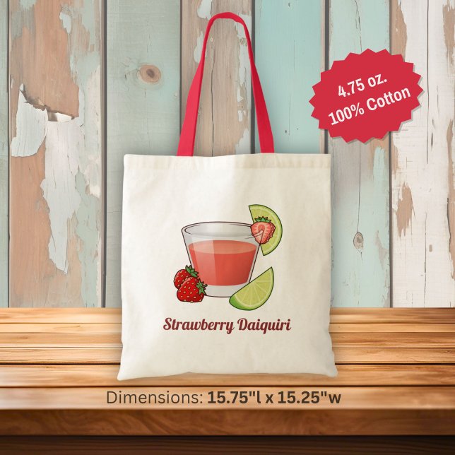 Sac fourre-tout Strawberry Daiquiri (Créateur téléchargé)