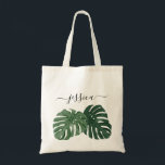 Sac fourre-tout stylé Monstera tropical<br><div class="desc">Parfait pour un cadeau de douche de mariée,  un cadeau de fête de bachelorette,  un cadeau d'anniversaire,  un cadeau de fête des mères - ou pour toute autre occasion spéciale !</div>