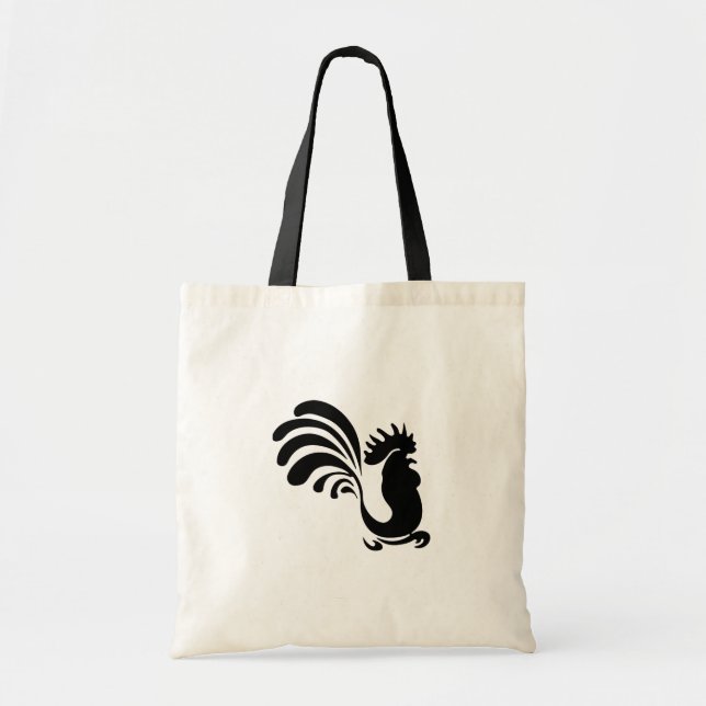 Sac fourre-tout Stylisé Rooster (Devant)