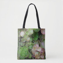 Sac fourre-tout succulent