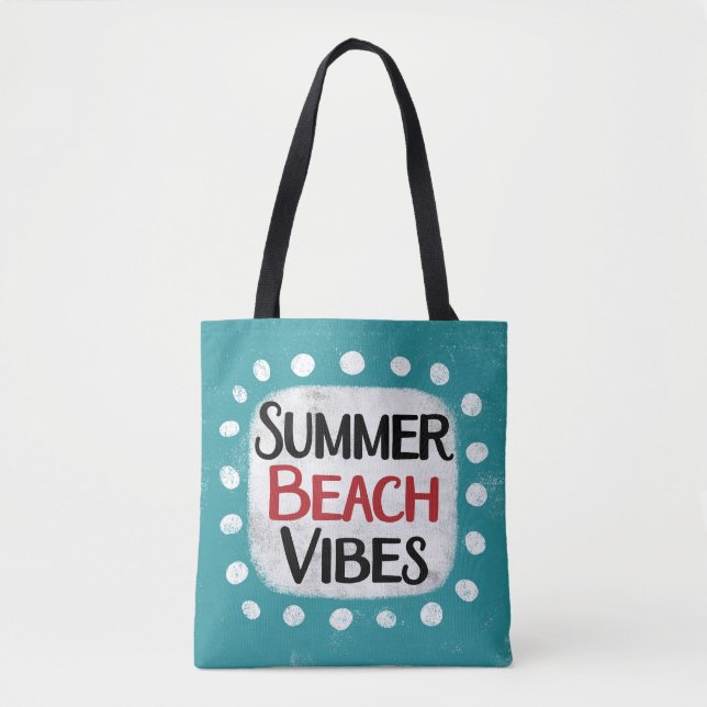 Sac fourre-tout Summer Beach Vibes (Devant)