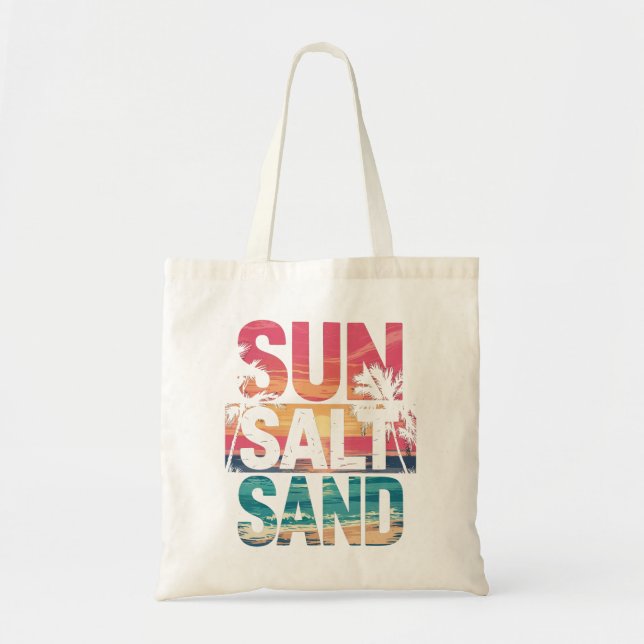Sac fourre-tout Sun Salt Beach Vibes (Devant)