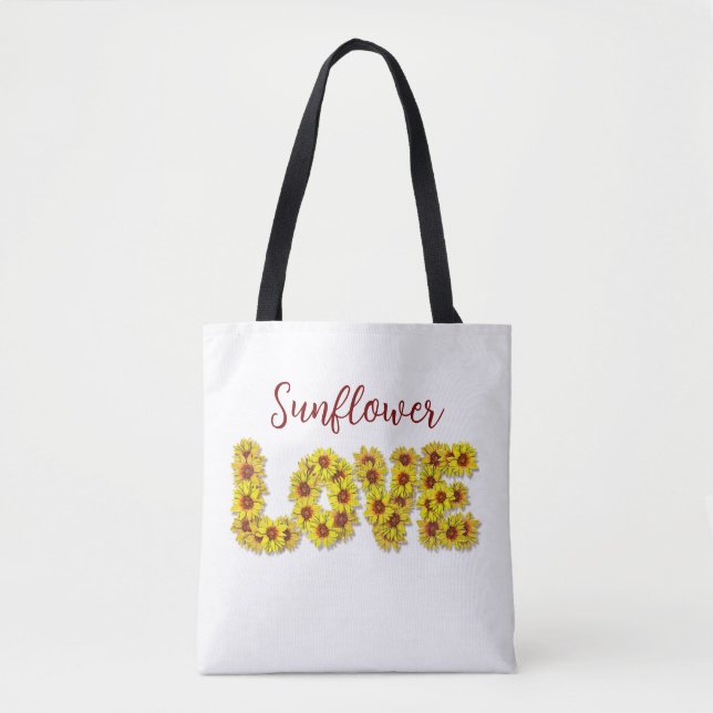 Sac fourre-tout Sunflower Love (Devant)