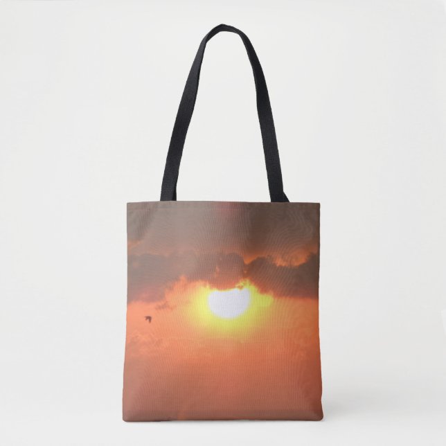 Sac fourre-tout Sunset & Seagull (Devant)