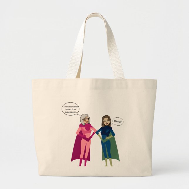Sac fourre-tout Super Friends personnalisé (Devant)