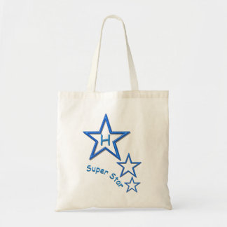 Sac fourre-tout - Super Star en bleu