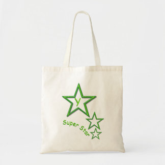 Sac fourre-tout - Super Star en vert