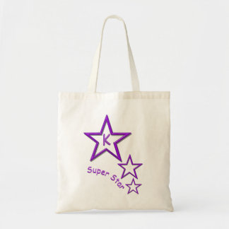 Sac fourre-tout - Super Star en violet