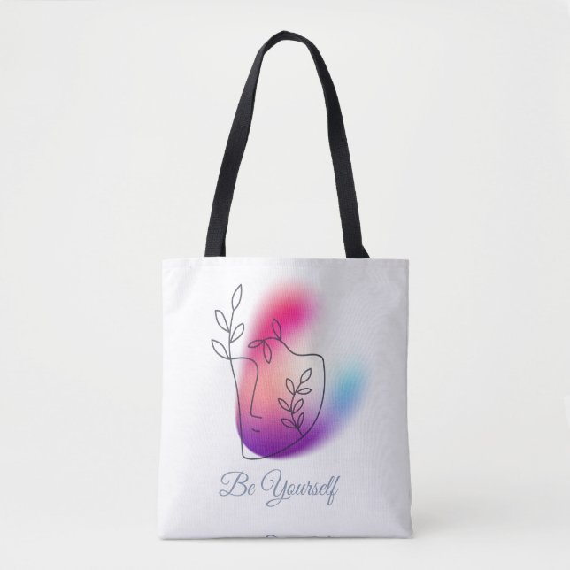 Sac fourre-tout sur-impression personnalisable "So (Devant)