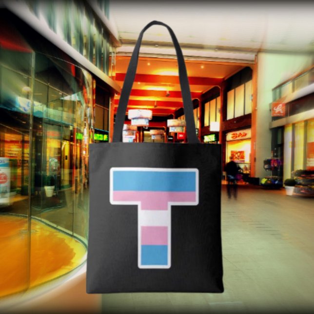 Sac fourre-tout T Capitale de la Fierté Trans (Créateur téléchargé)