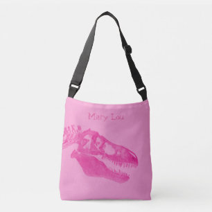Sac fourre-tout T-Rex rose chaud