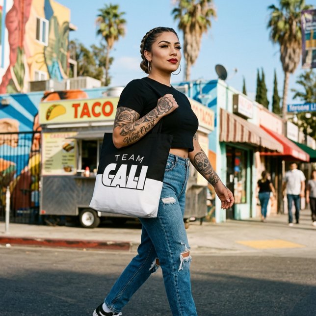 Sac fourre-tout Team Cali (Team Cali reusable shopping tote bag)