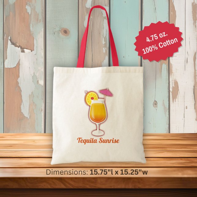 Sac fourre-tout Tequila Sunrise (Créateur téléchargé)