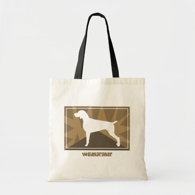Sac fourre-tout terreux à Weimaraner (Devant)