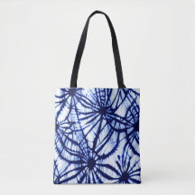 Sac fourre-tout Tie Dye Indigo