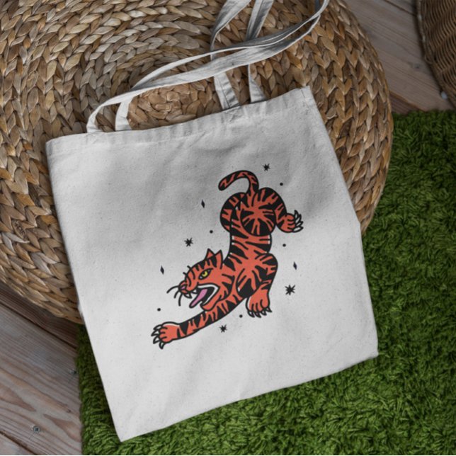 Sac fourre-tout Tiger Tattoo (Créateur téléchargé)