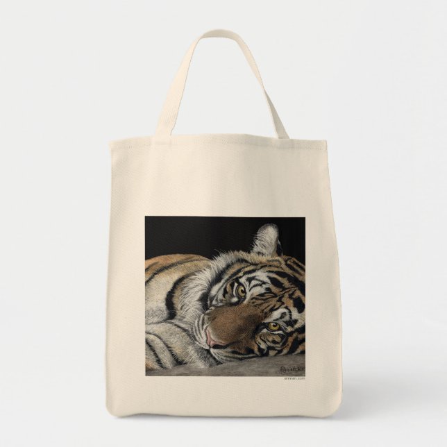 Sac fourre-tout tigre (Devant)
