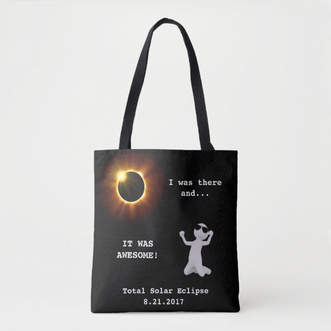 Sac fourre-tout total à éclipse solaire (Devant)