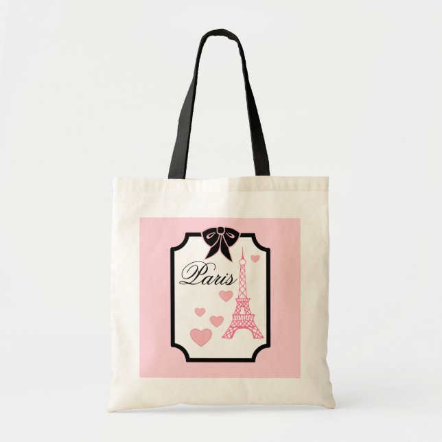 Sac fourre-tout Tour Eiffel Paris Cadeau (Devant)