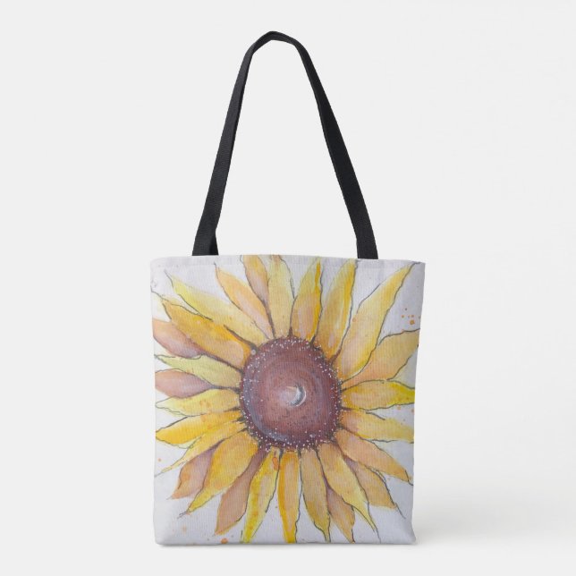Sac fourre-tout tournesol (Dos)