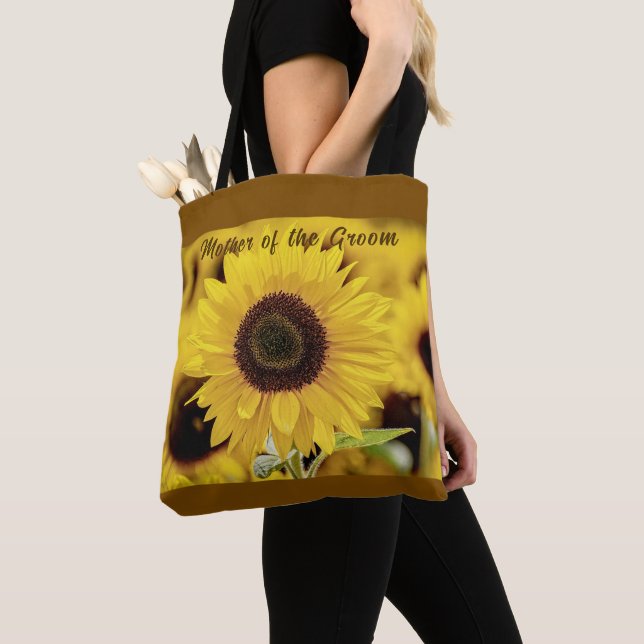 Sac fourre-tout tournesol (De près)