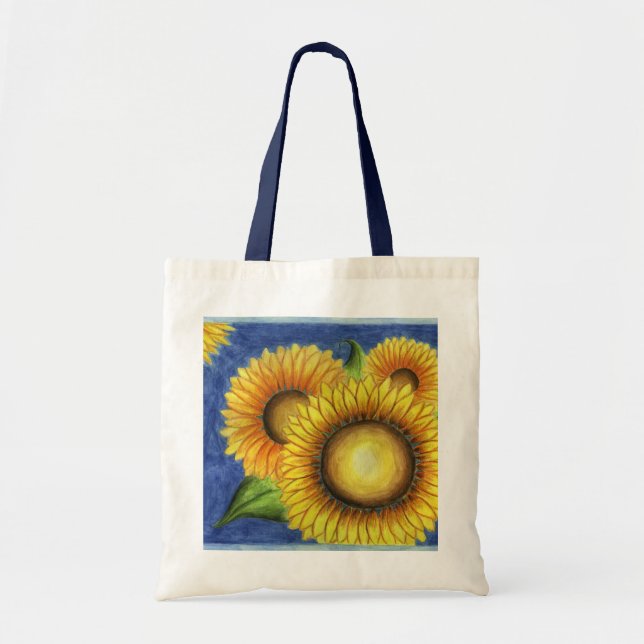 Sac fourre-tout tournesol (Devant)