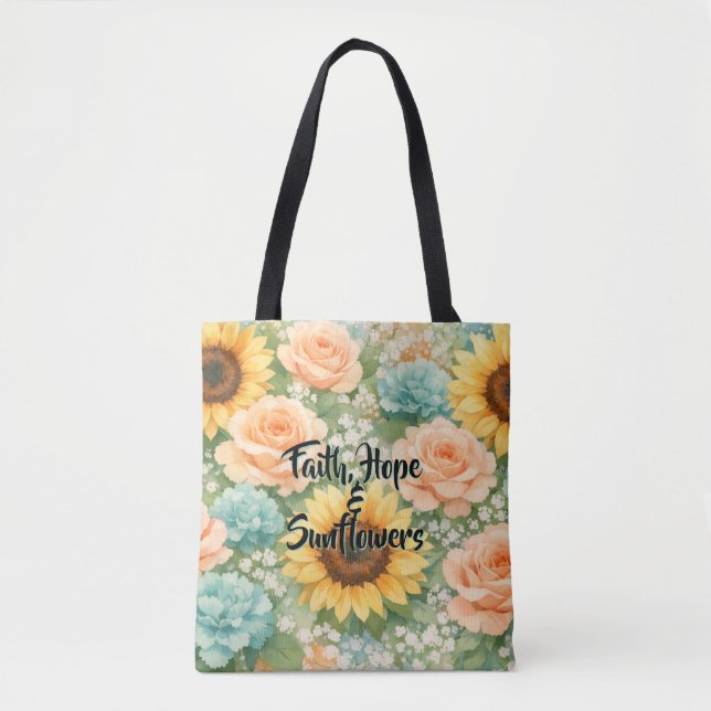 Sac fourre-tout Tournesol (Devant)