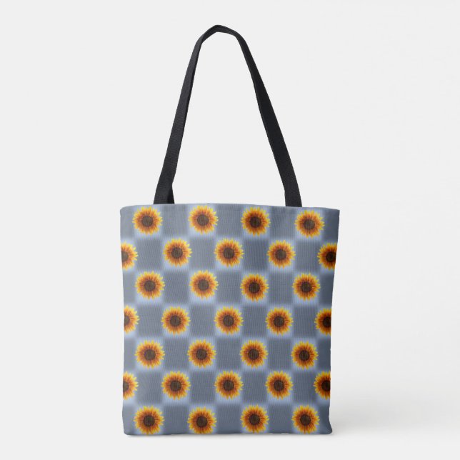 sac fourre-tout tournesols (Dos)
