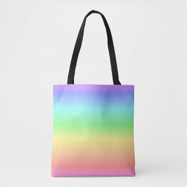 Sac fourre-tout tout-en-ciel doux (Devant)