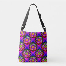 Sac fourre-tout tout imprimé avec bandoulière.