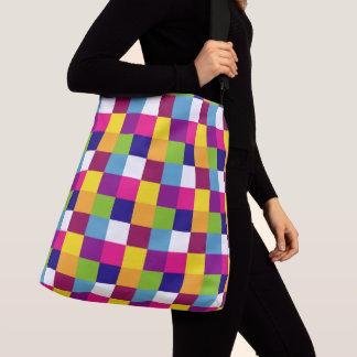 Sac fourre-tout tout imprimé avec bandoulière. gra