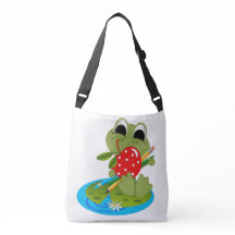 Sac fourre-tout tout imprimé avec bandoulière. tai