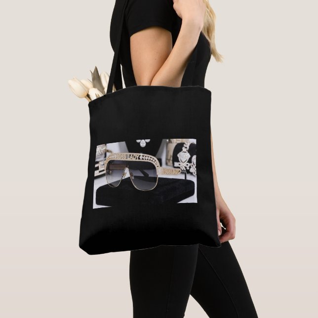 Sac fourre-tout tout-imprimé Boss Lady (De près)