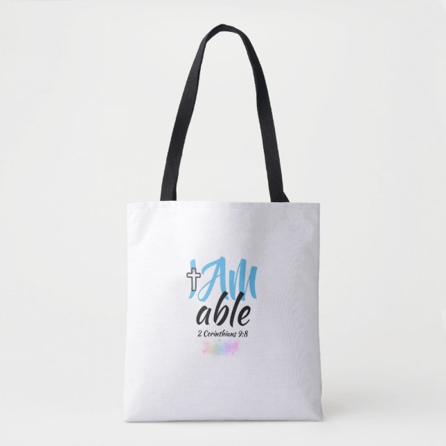 Sac fourre-tout tout imprimé, taille moyenne (Devant)
