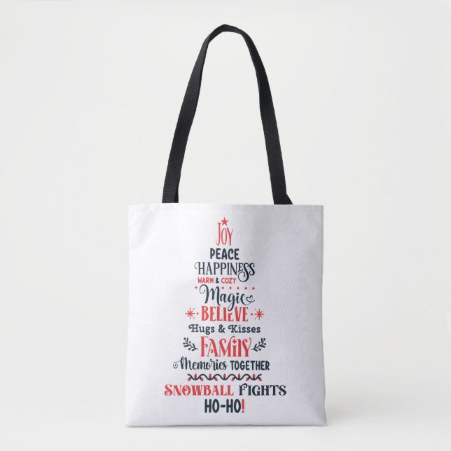 Sac fourre-tout tout imprimé, taille moyenne (Devant)