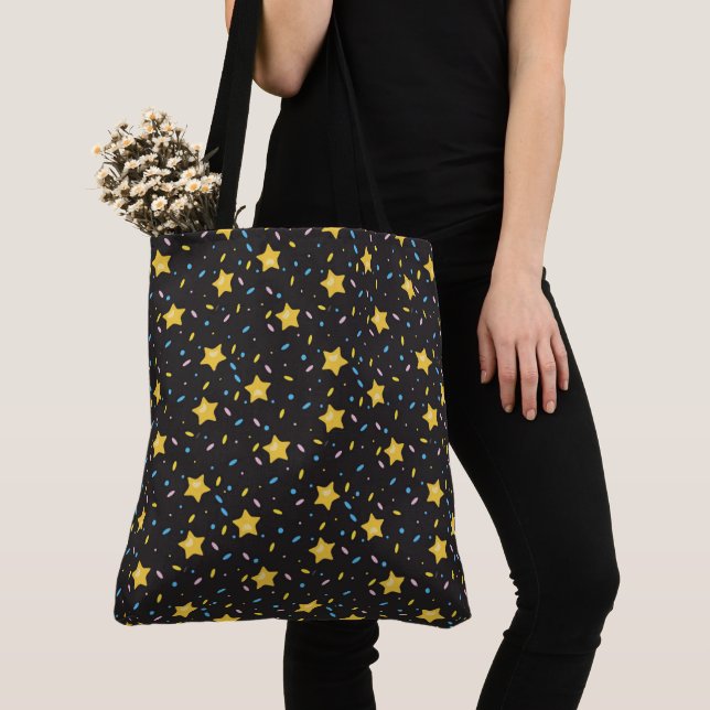 Sac fourre - tout tout-sur-impression, grand (De près)
