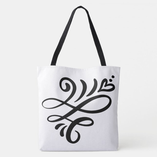 Sac fourre - tout tout-sur-impression, grand (Dos)