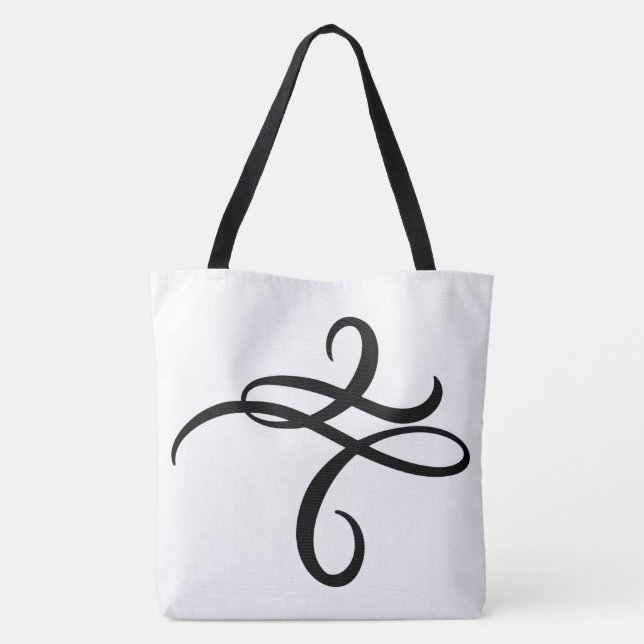 Sac fourre - tout tout-sur-impression, grand (Dos)