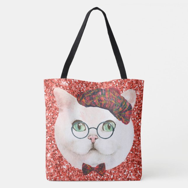 Sac fourre - tout tout-sur-impression, grand (Dos)