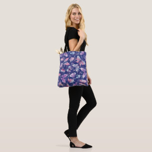 Sac fourre-tout tout-sur-impression, motif papillo