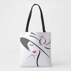 Sac fourre-tout tout-sur-impression personnalisé