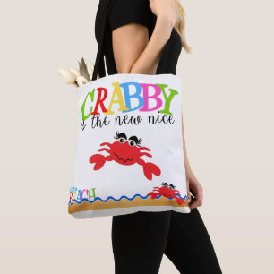 Sac fourre-tout Tout-Sur-Imprimé Crabby, Moyen