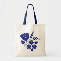 Sac fourre-tout traditionnel d'ornement folkloriqu