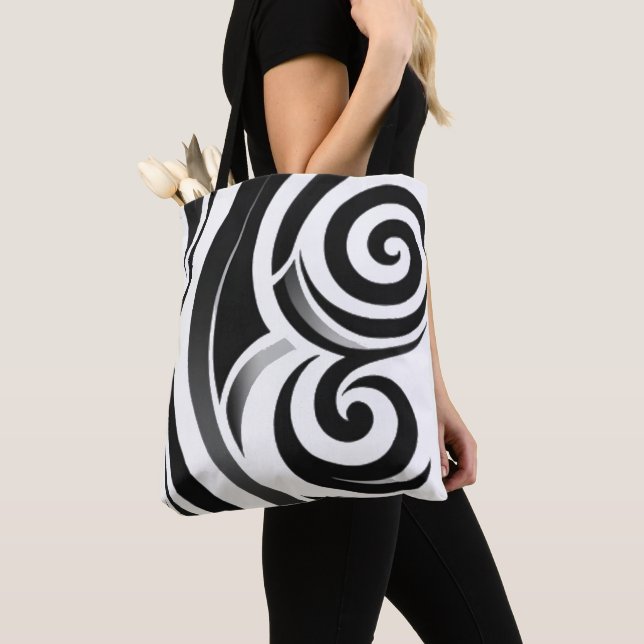 Sac fourre-tout tribal Abstrait (De près)